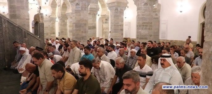 جامع النوري في نينوى يشهد إقامة أول صلاة جمعة بعد إعادة تأهيله